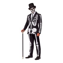 Suitmeister Skeleton Grunge Black Jakkesæt
