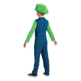 Bildspel - Super Mario Luigi Barn Maskeraddräkt