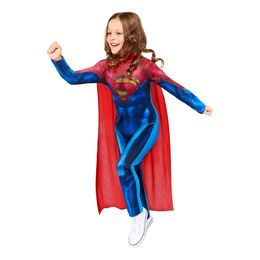 Diaesitys - Supergirl Jumpsuit Lasten Naamiaisasu