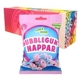Sura Mini Bubblegumnappar Suurpakkaus