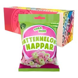 Sour Mini Vesimelonikarkit Suurpakkaus