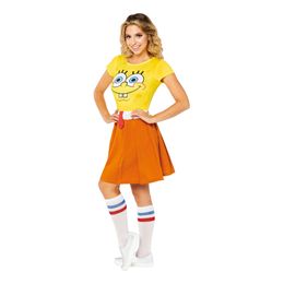 Bildspel - SvampBob Fyrkant Klänning Maskeraddräkt