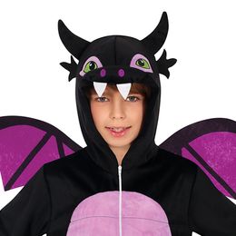 Bildspel - Svart Drake Barn Maskeraddräkt