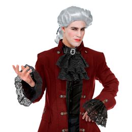 Bildspel - Svart Halskrås med Spets