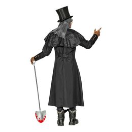 Bildspel - Svart Kappa Halloween Maskeraddräkt