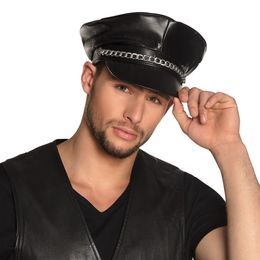 Svart Keps med Kedja