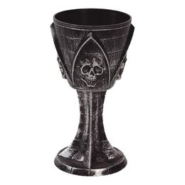 Musta Viinilasi Pääkallolla