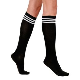 Svarta Sport Knästrumpor