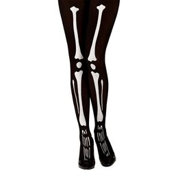 Bildspel - Svarta Strumpbyxor Skelett