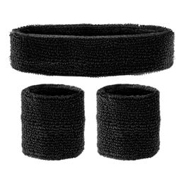 Svettband Set Svart