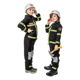 Bildspel - Svensk Brandman Barn Maskeraddräkt