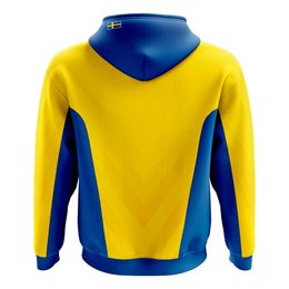 Lysbildefremvisning - Sverige supporterhettegenser
