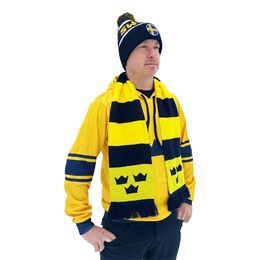 Bildspel - Sverigehalsduk Randig Tre Kronor