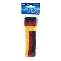 Svettband Svart/Gul/Röd