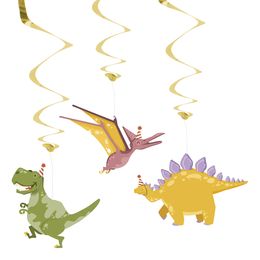 Swirls Dinosarier Hängande Dekorationer