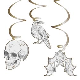 Swirls Hengende Dekorasjoner Creepy Curiosities