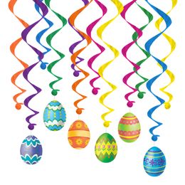 Swirls Påskeæg Hængende Dekoration