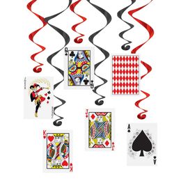 Swirls Spelkort Hängande Dekoration