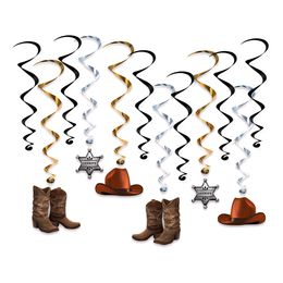 Swirls Vilda Västern Hängande Dekoration