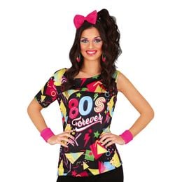 T-shirt 80's Forever Dame