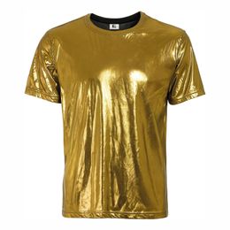 T-shirt Guld Metallic