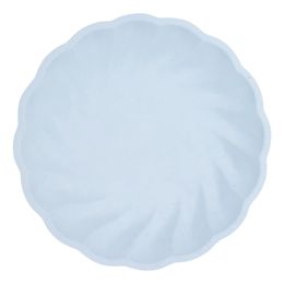 Tallrikar Runda Vert Decor Blå