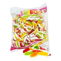 Jellioo Tänder Fruktsmak Gelé/Skum Storpack