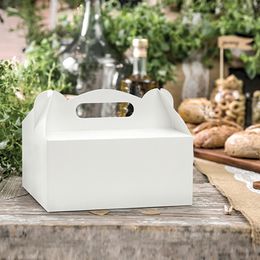 Bildspel - Tårtbox Vit