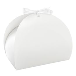 Kakkuboxi Nauhalla Valkoinen