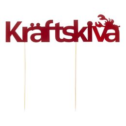 Tårtdekoration Kräftskiva