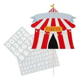 Bildspel - Tårtdekoration Personlig Cirkus