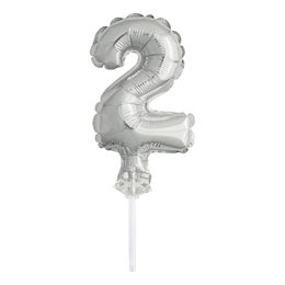 Lysbildefremvisning - Kakepynt Tallballong Mini Sølv