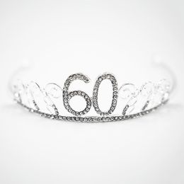 Lysbildefremvisning - Kakedekorasjon Tiara Tall av Metall Sølv