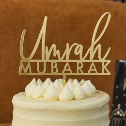 Bildspel - Tårtdekoration Umrah Mubarak i Akryl