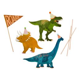 Tårtdekorationer Dinosaurier