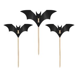 Tårtdekorationer Fladdermöss Svart