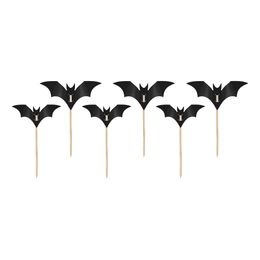 Bildspel - Tårtdekorationer Fladdermöss Svart