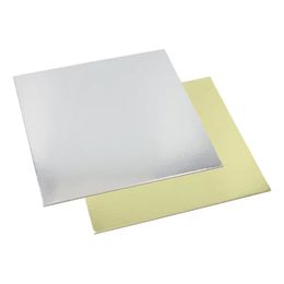 Kantet kakefat Sølv/Gull