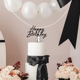 Bildspel - Tårtljus 40 Svart/Vit