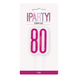 Diaesitys - Kakkukynttilät Syntymäpäivä Pinkki