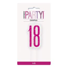 Diaesitys - Kakkukynttilät Syntymäpäivä Pinkki