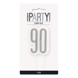 Bildspel - Tårtljus Födelsedag Silver