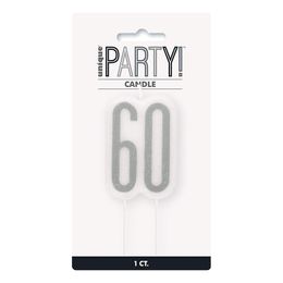 Bildspel - Tårtljus Födelsedag Silver