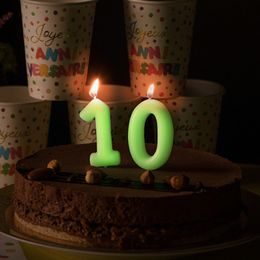 Bildspel - Tårtljus Glow in the Dark