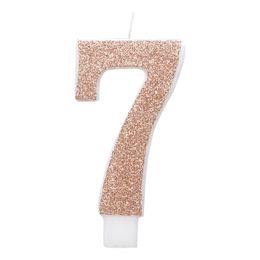 Lysbildefremvisning - Kakelys rosegull/Glitter