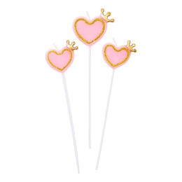 Kakelys Hjerter med Krone