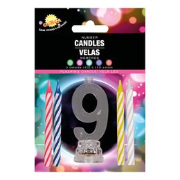 Diaesitys - Kakkukynttilä LED-kynttilänjalalla