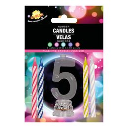 Diaesitys - Kakkukynttilä LED-kynttilänjalalla