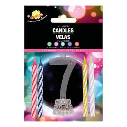 Diaesitys - Kakkukynttilä LED-kynttilänjalalla