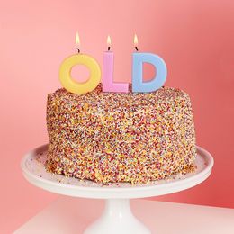 Diaesitys - Kakkukynttilät Old Pastell